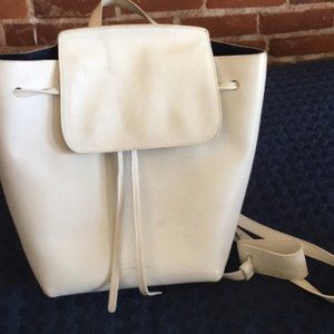 White Mansur Gavriel Backpack